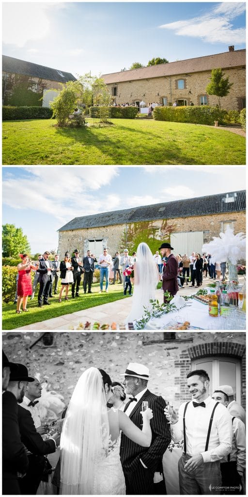Reportage photo mariage à la Grange des Mollières dans les Yvelines-Photographe mariage Ile-de-France-paris-Oise-Le Comptoir Photo-lieu de réception