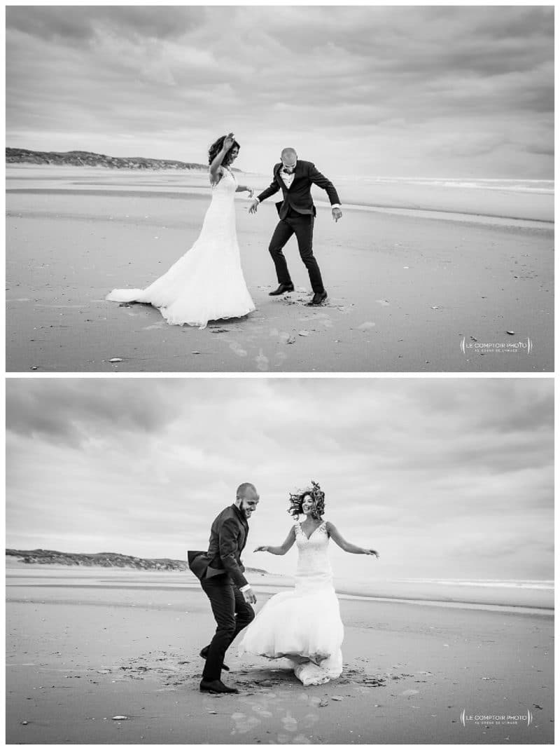 photographe mariage touquet - paris plage - Saint-Brieuc - Cotes d'armor - Le Comptoir Photo